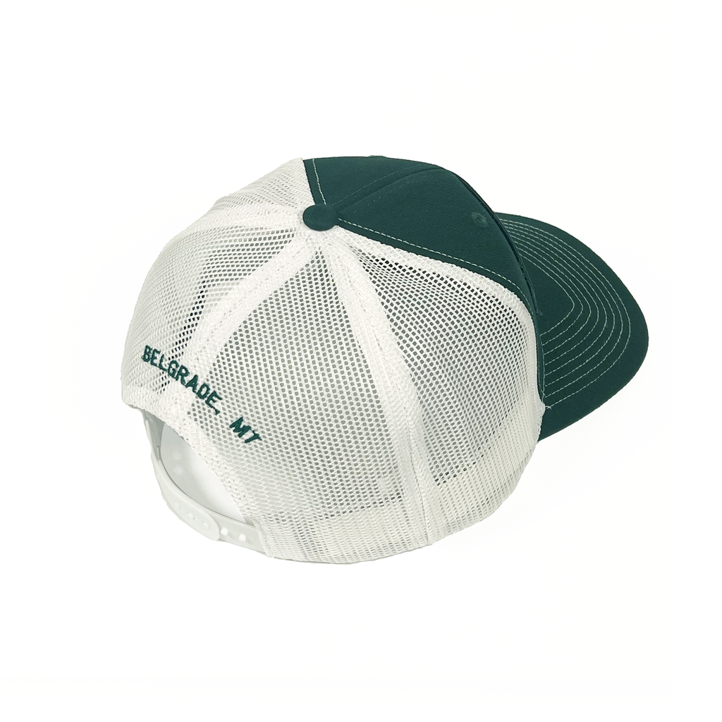 Green & White Oros Hat